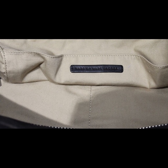 Black Marc By Marc Jacobs canvas tote bag - Picture 5 of 8